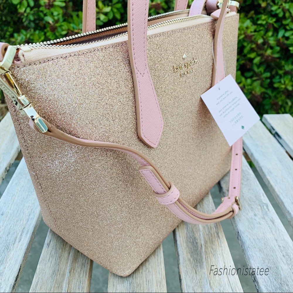 Holiday 2019 Kate spade Small Joeley Satchel gold - Picture 2 of 8